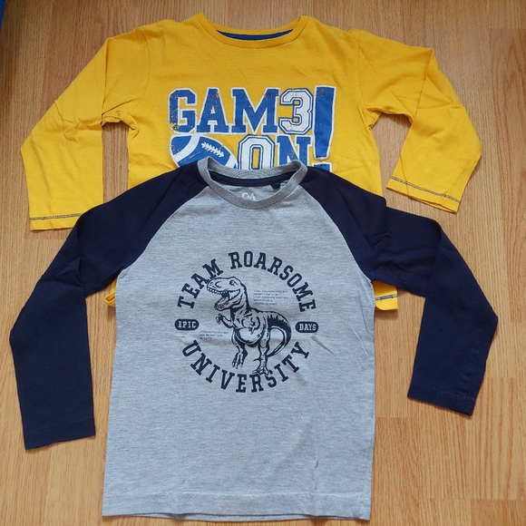 C&A Other - 2 long sleeves t-shirts 5-6y